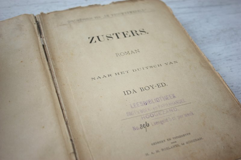 Boy-Ed, Ida - ZUSTERS
