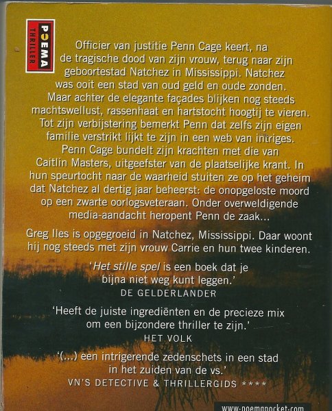 Iles, Greg - Het stille spel