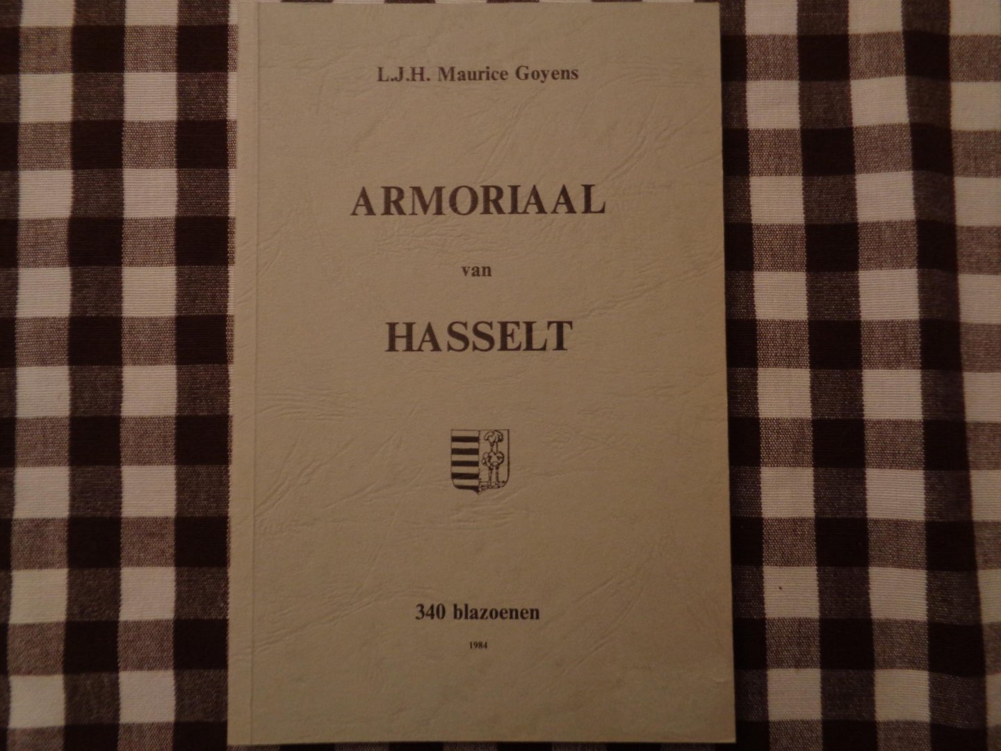 l j h maurice goyens - armoriaal  van hasselt