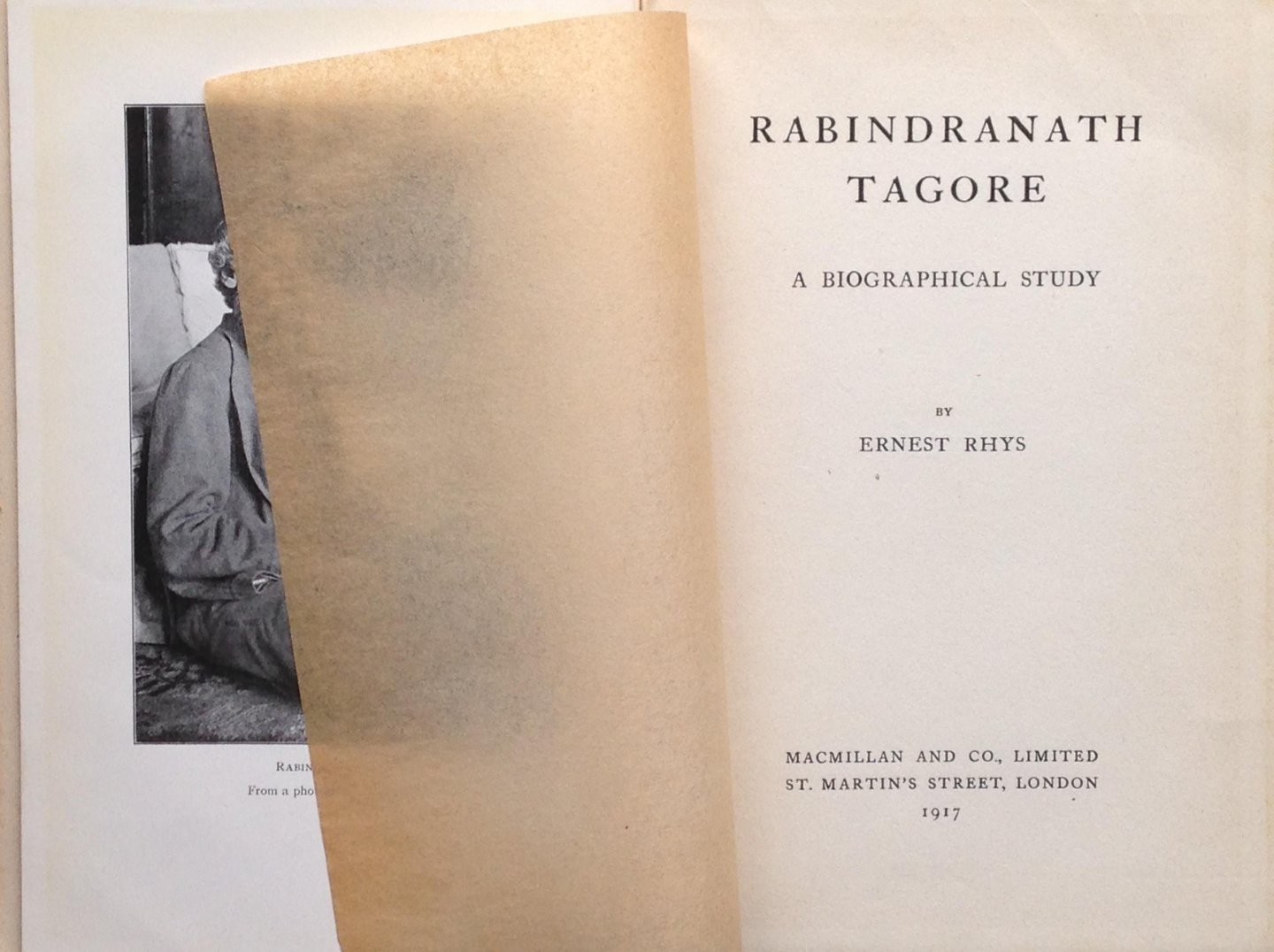Rhys, Ernest - Rabindranath Tagore - A Biographical Study