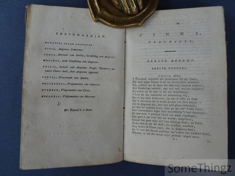 K. W. Bilderdijk. - Elfriede, treurspel door vrouwe K.W. Bilderdijk / Cinna, treurspel (na Corneille).