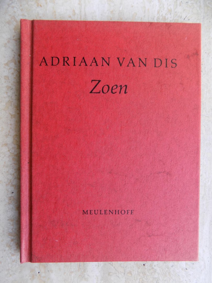 Dis, Adriaan van - ZOEN / druk 1