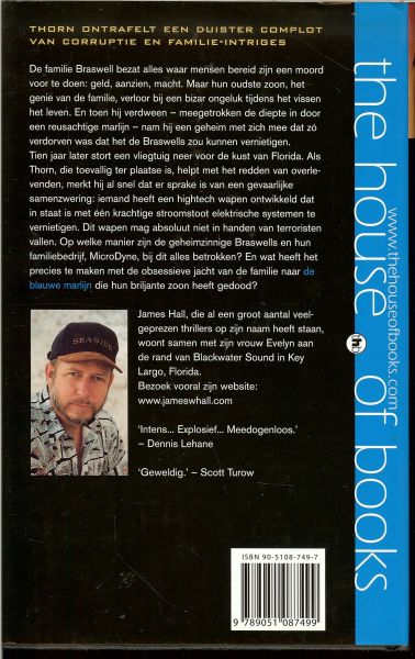 Hall, James .. Vertaald door Peter Cuijpers .. Omslagontwerp : Studio Jan de Boer - De blauwe marlijn.