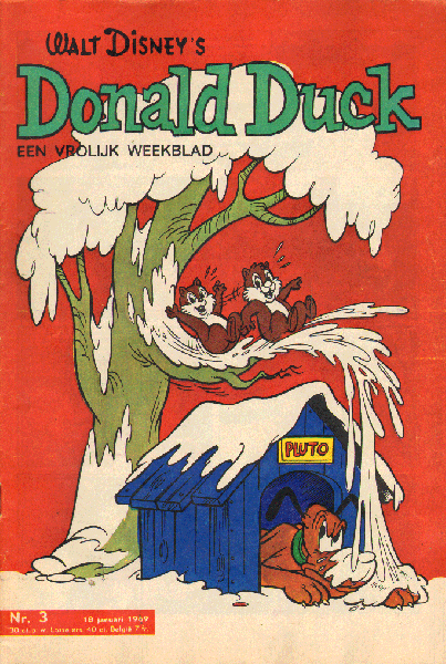 Disney, Walt - Donald Duck 1969 nr. 03 , 18 januari , Een Vrolijk Weekblad,  goede staat