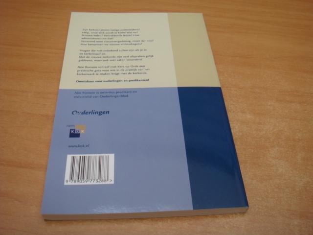 Romein, Arie - Kerk op orde - minihandboek bij de Kerkorde van de Protestantse Kerk in Nederland