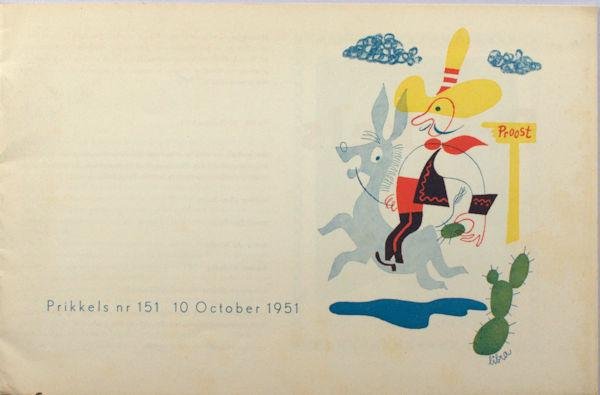 Verberne, P.A. (lay-out). - Afscheid van E.G. Volkersz.