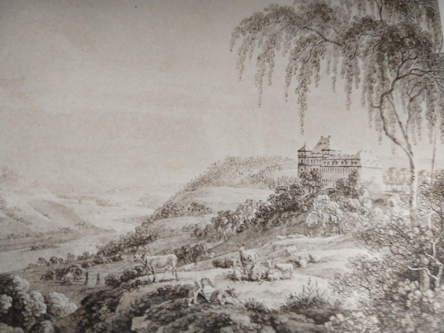Miltitz, Monica v. - Das Schloss Siebeneichen. Mit 30 tafeln in kupfertiefdruck