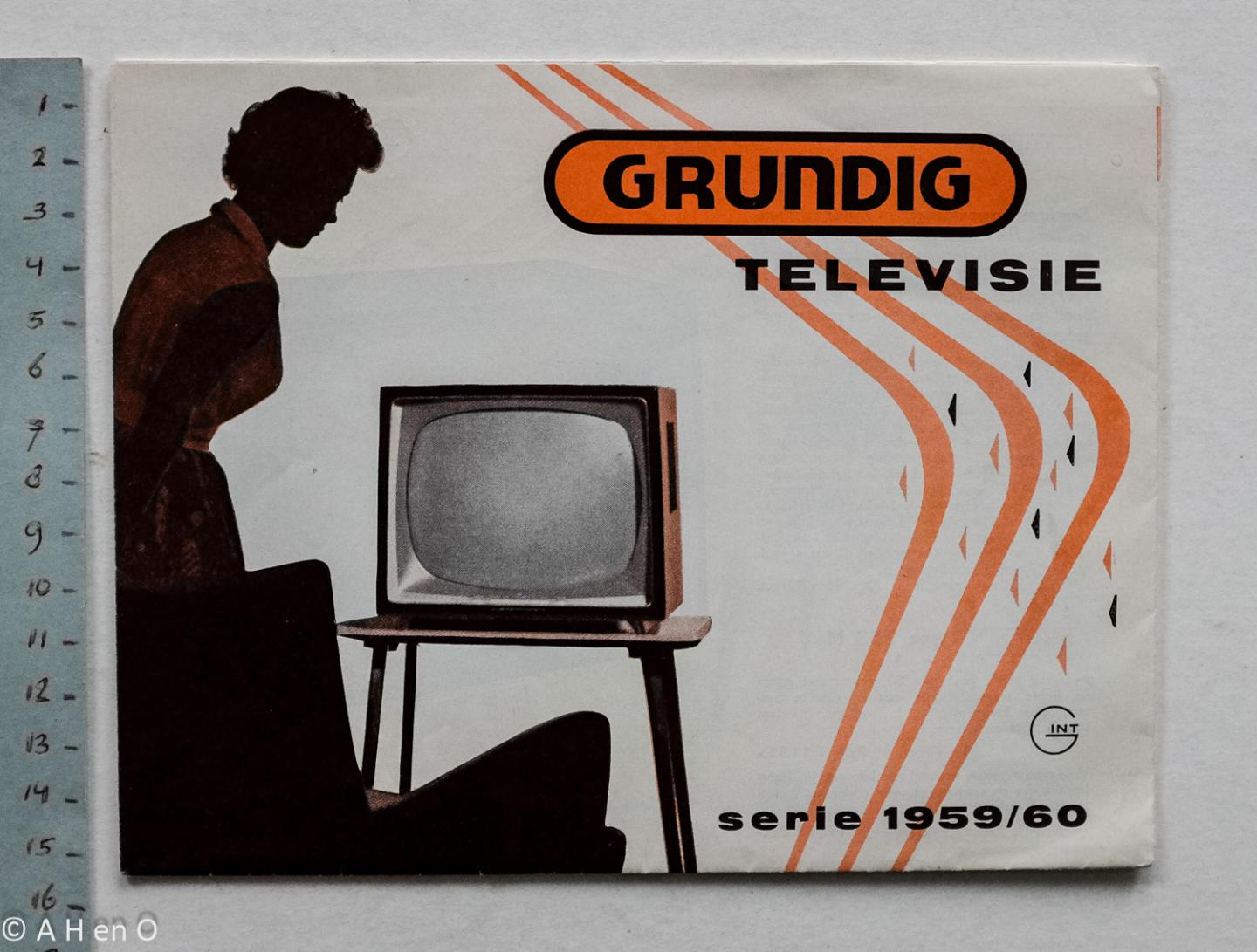  - Grundig Televisie - serie 1959/60