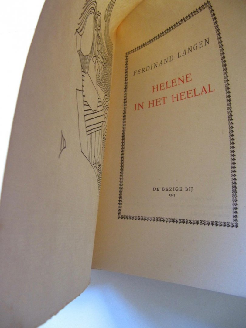 Ferdinand Langen - Helene in het heelal -1945