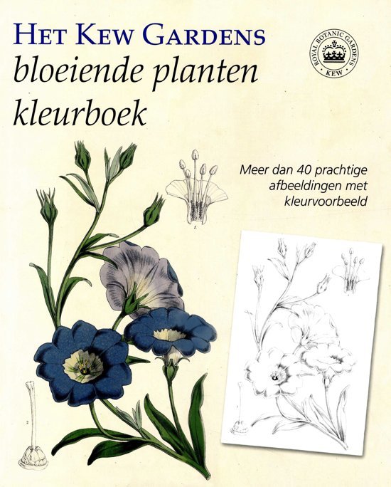  - Het Kew Gardens bloeiende planten kleurboek