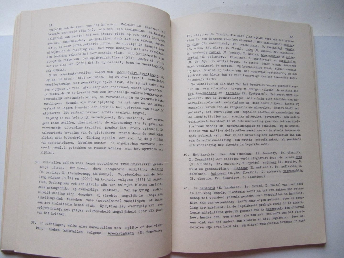 Redactie - Delfstofkunde Eerste + Tweede deel