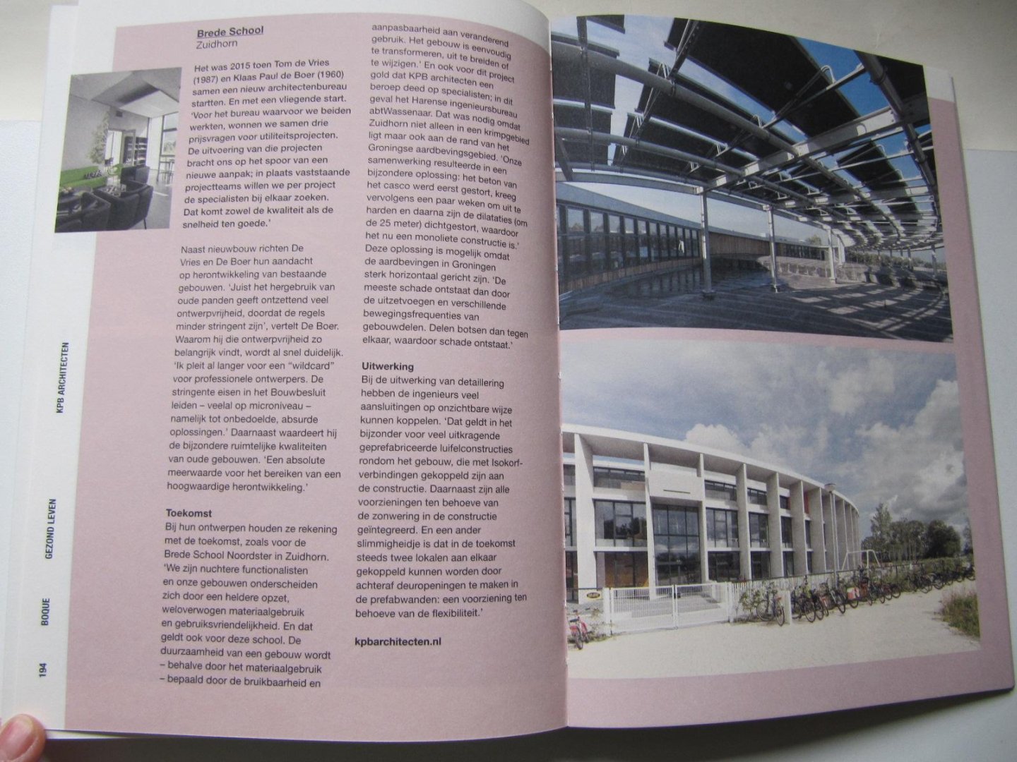 Katja van Roosmalen - Boque 17 - Bouwen aan de toekomst / buiten /exterieur