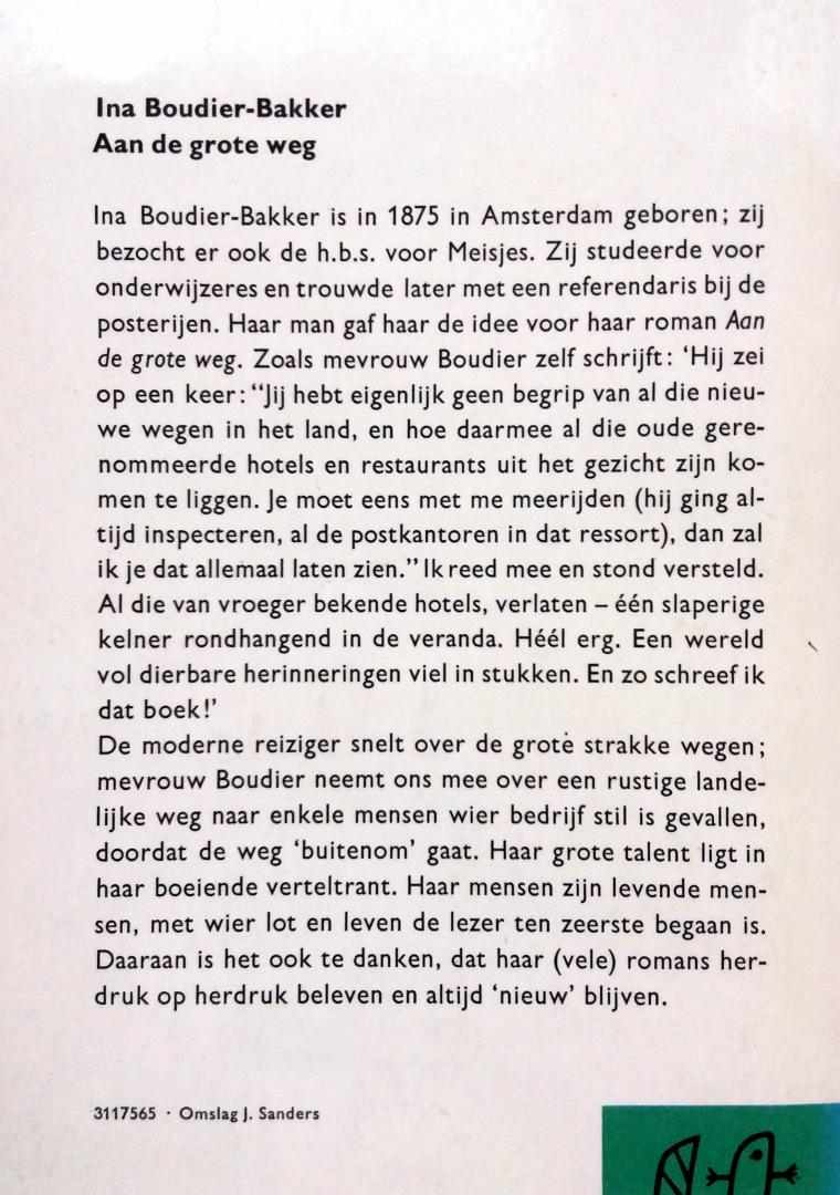 Boudier-Bakker, Ina - Aan de grote weg (Ex.2)