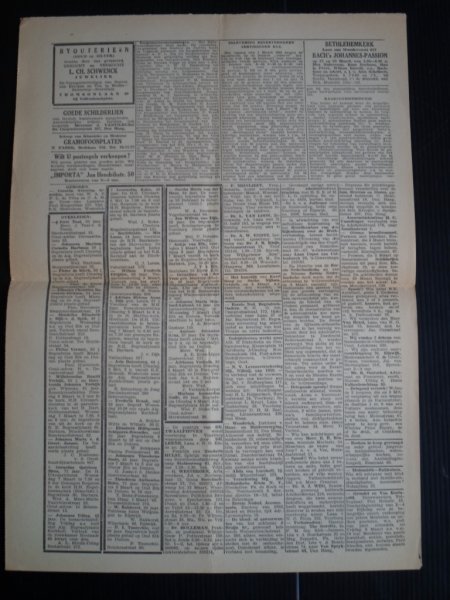 Oorlogskrant - De Residentiebode, Den Haag