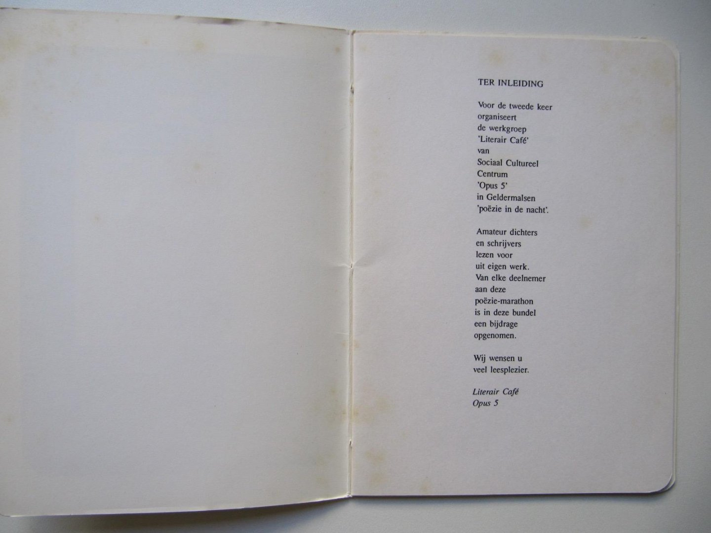 Diverse dichters - Poëzie in de nacht