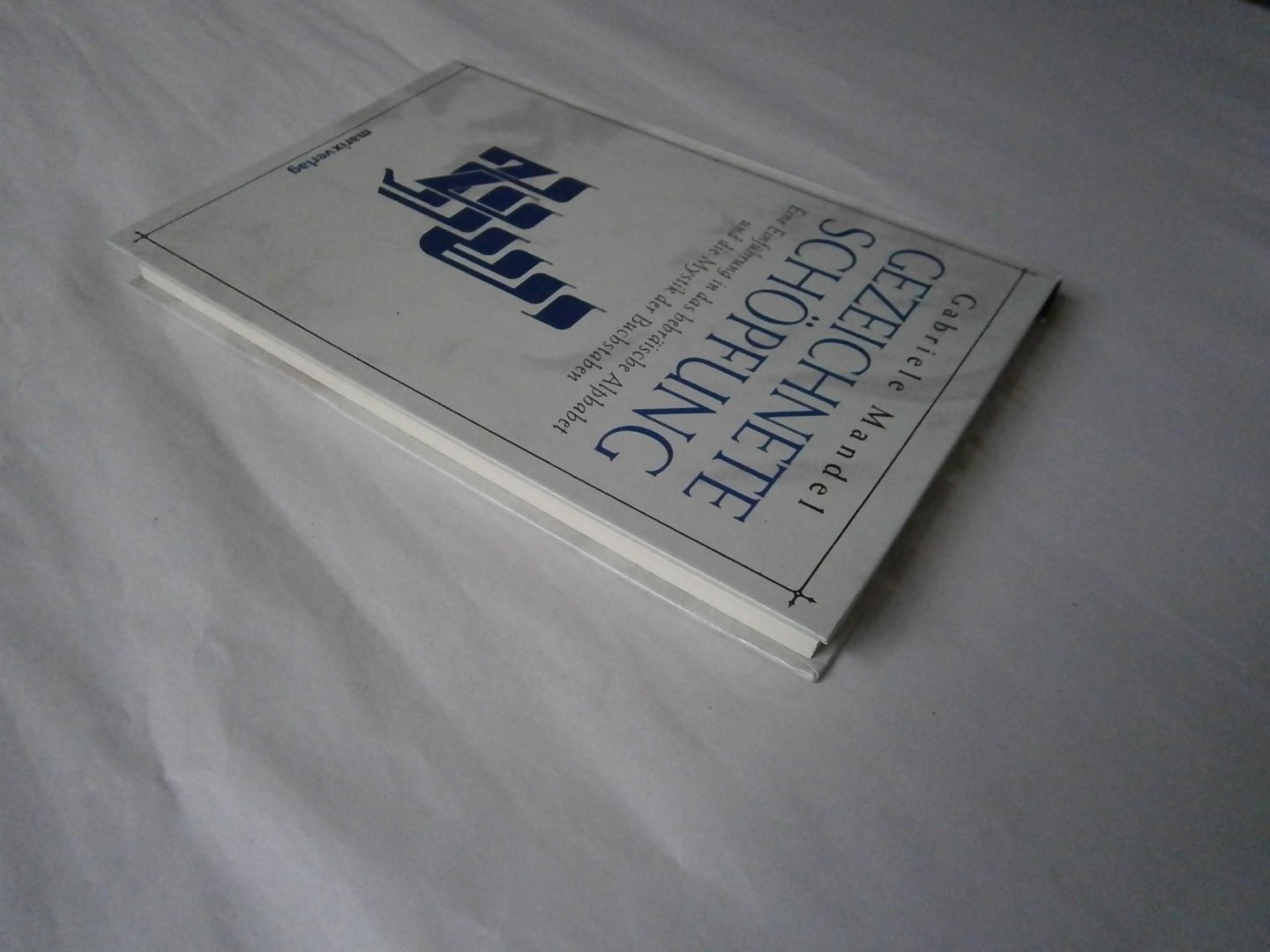 Mandel, Gabrielle - Gezeichnete Schöpfung Eine Einführung in das hebräische Alphabet und die Mystik der Buchstaben