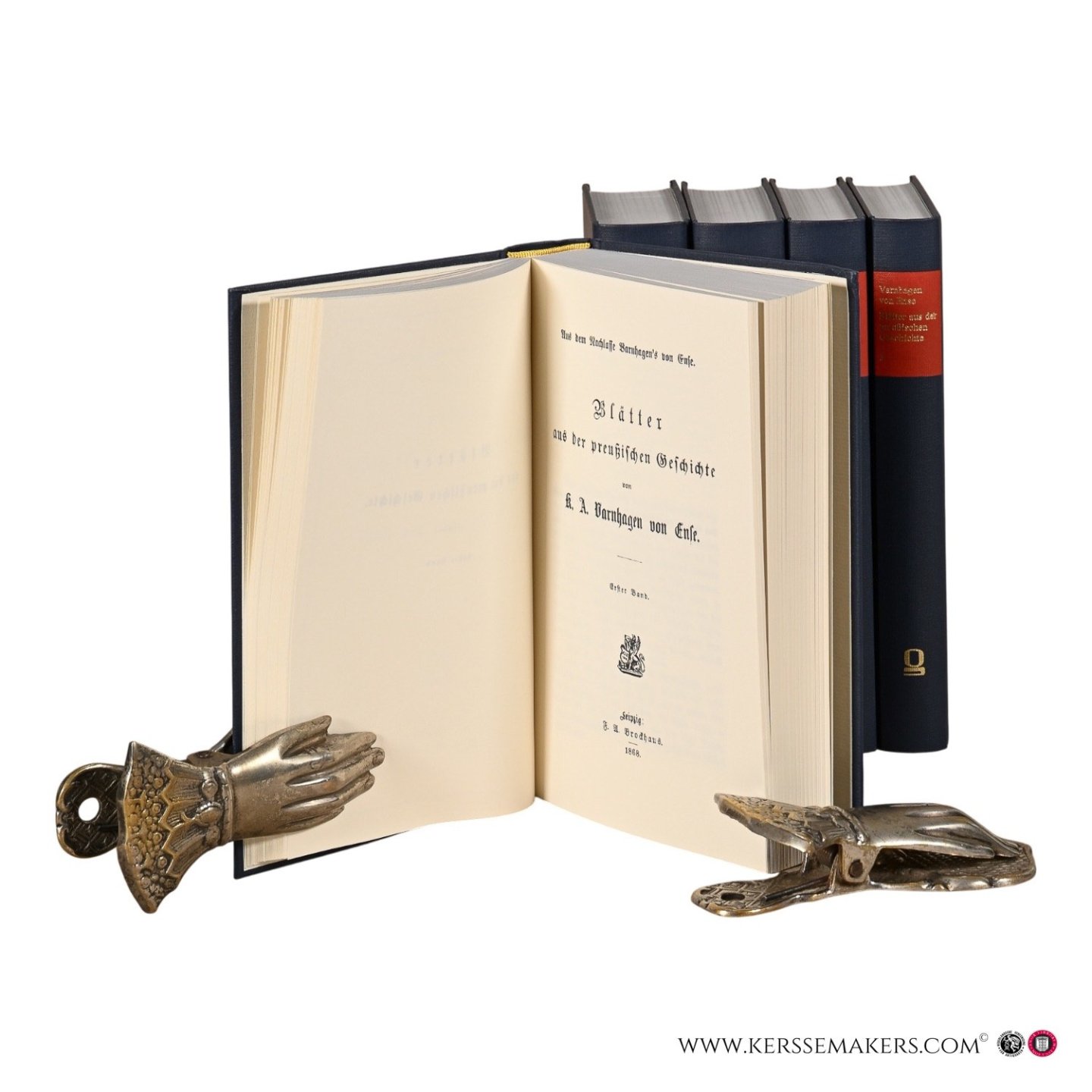 Varnhagen von Ense, Karl August. - Blätter aus der preußischen Geschichte [5 volumes]