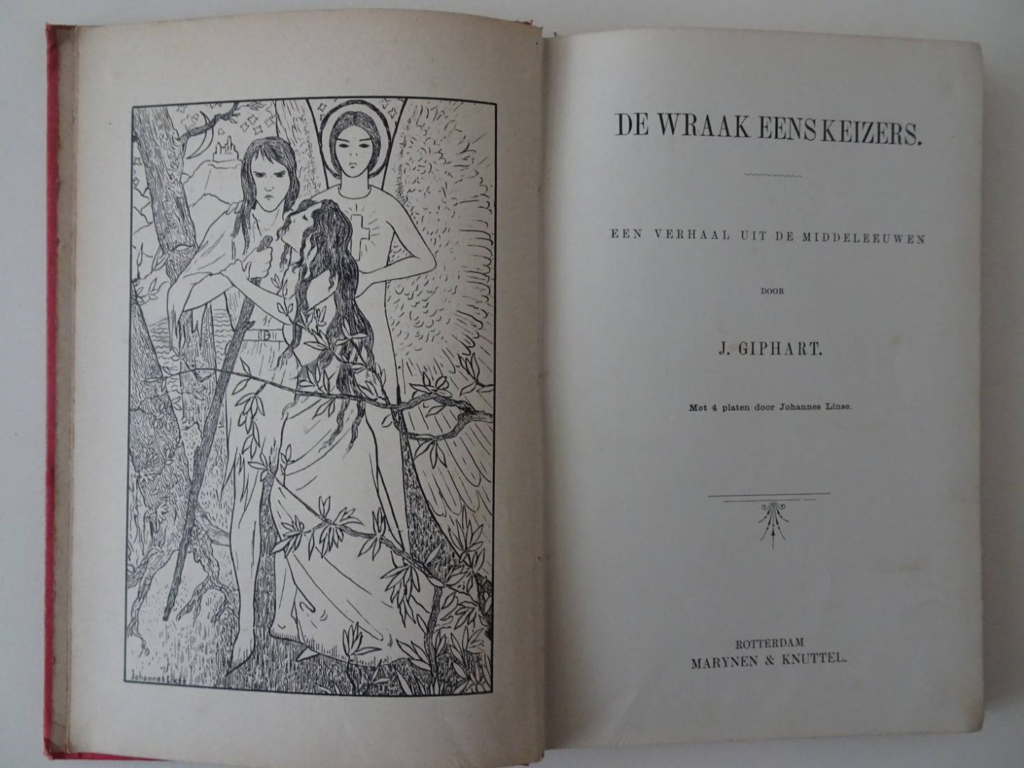 Giphart, J. - Wraak, De, eens keizers; een verhaal uit de Middeleeuwen.