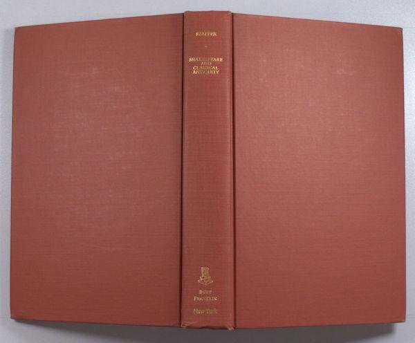 Stapfer, Paul. - Shakespeare and classical antiquity. Greek and Latin antiquity as presented in Shakespeares plays