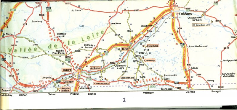 ANWB Service Advies en Verkoop .. Omslagontwerp Keja Donia - Routekaart  Frankerijk Belgie - Luxemburg.