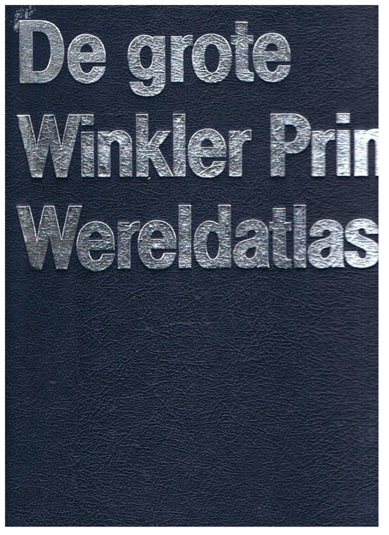 redactie - De grote Winkler Prins Wereldatlas