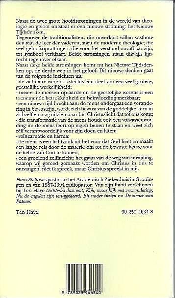 Stolp , Hans  . [ ISBN 9789025946340 ] 3819 - Het  Nieuwe  Tijdsdenken . ( De derde weg in het geloof . )  Naast de twee grote hoofdstromingen in de wereld van theologie en geloof ontstaat er een nieuwe stroming: het Nieuwe Tijdsdenken. Tegenover de traditionalisten, die onverkort willen -