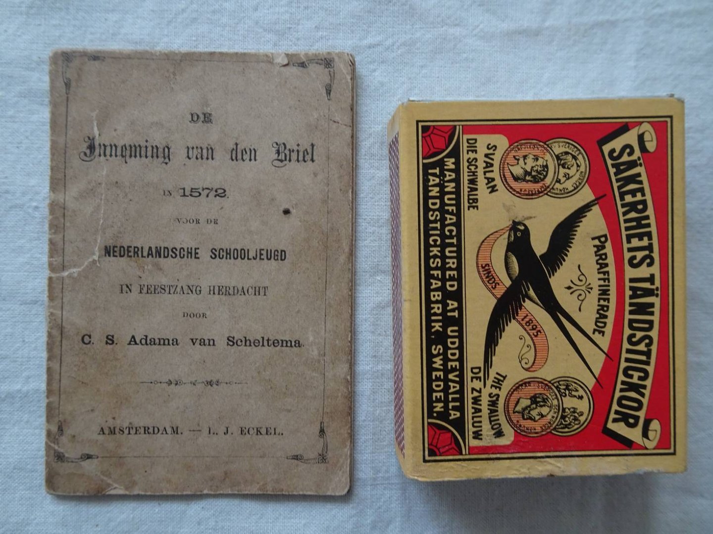 Adama van Scheltema, C.S.. - De Inneming van den Briel in 1572. Voor de Nederlandsche schooljeugd in feestzang herdacht.