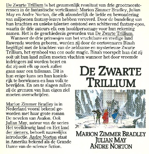 Bradley, Marion Zimmer & Julian May & Andre Norton - De Zwarte Trillium