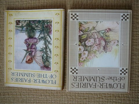 Barker,Cicely Mary - Flower Fairies Of The Summer. Poems and pictures by Cicely Mary Barker. Ex-libris plaatje schutblad.11,5x14cm.Brievenbuspost.