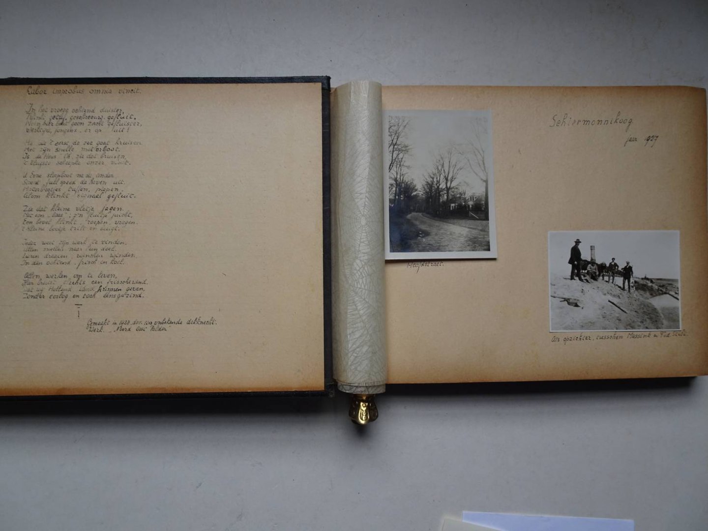 N.n.. - Foto-album. Waterbouwkundige werkzaamheden In Nederland 1927-1940.