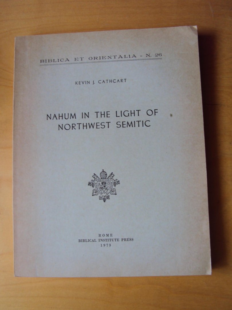 Cathcart, Kevin J. - Nahum in the Light of Northwest Semitic