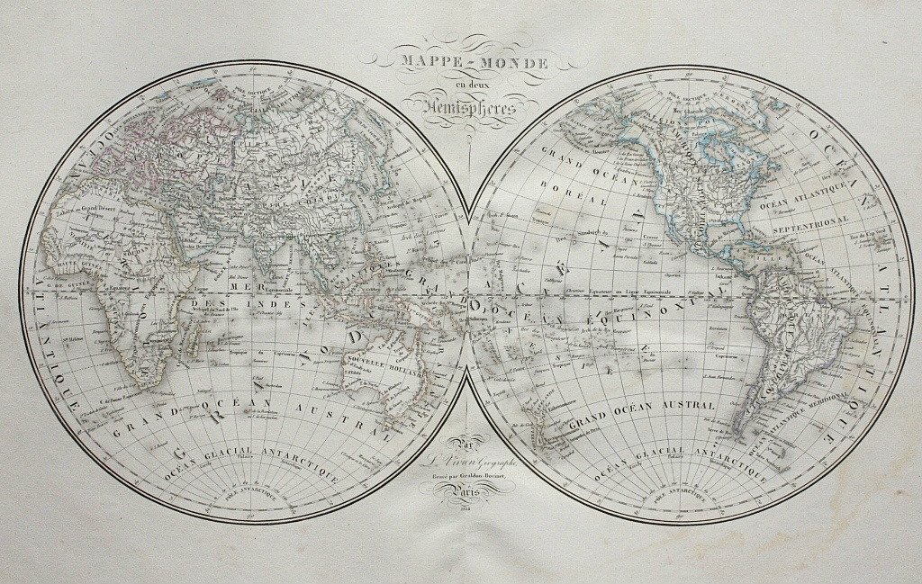 Vivien, L - Atlas Universel pour servir à l'Étude de la Géographie et de l'Histoire anciennes et modernes