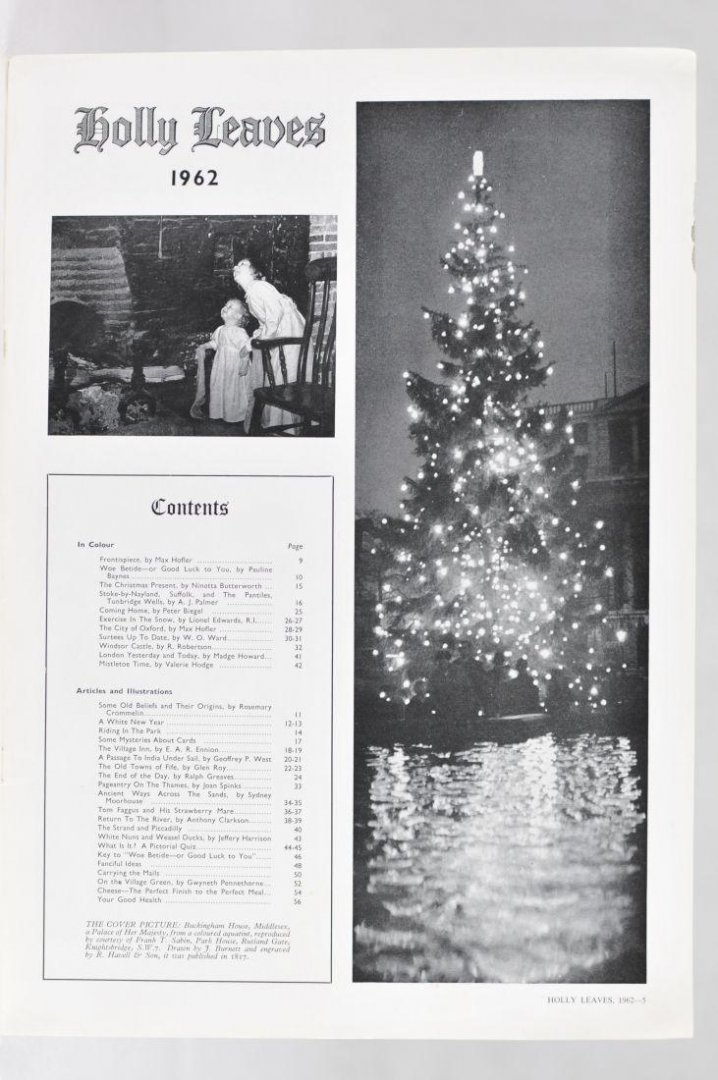 Diversen - Holly leaves christmas 1962