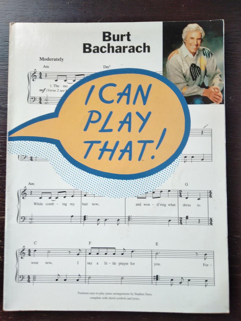 Burt Bacharach - I can play that!