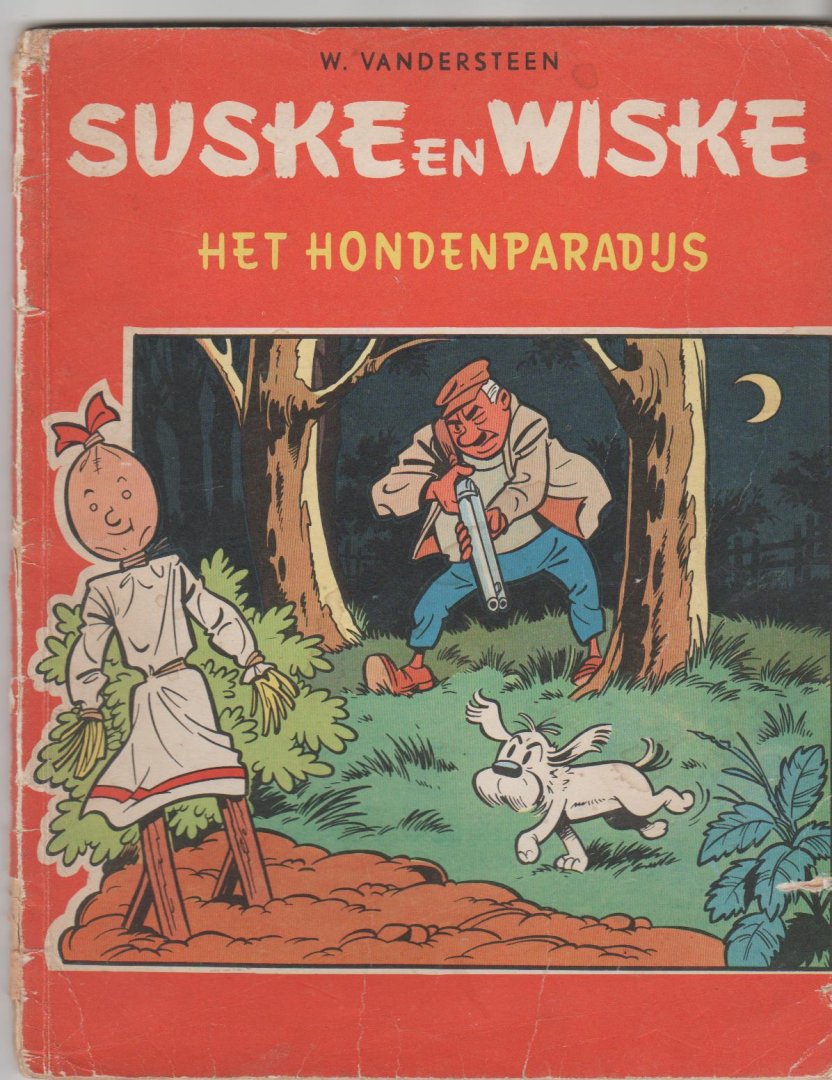 Vandersteen,Willy - Suske en Wiske Het hondenparadijs 9.34  1e druk
