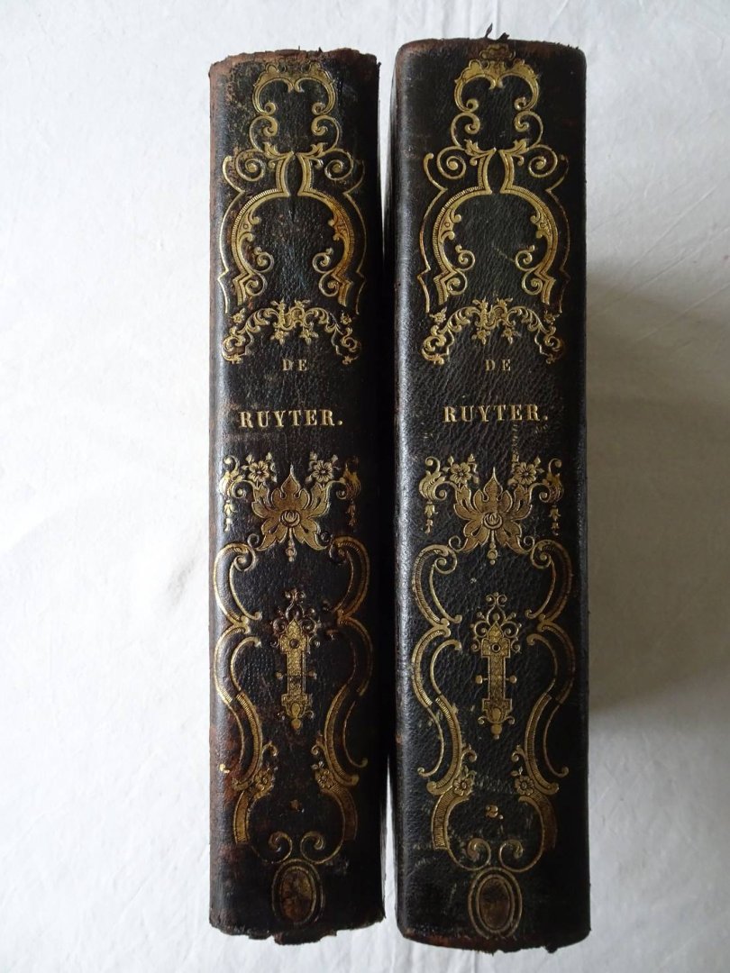 Belinfante, J.J.. - Het leven van Michiel Adriaanszoon de Ruyter 1607-1676. Vols. I, II.