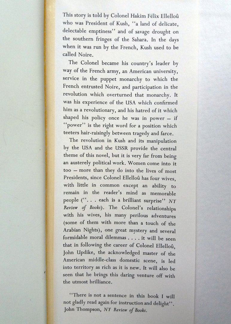 Updike, John - The Coup (ENGELSTALIG)