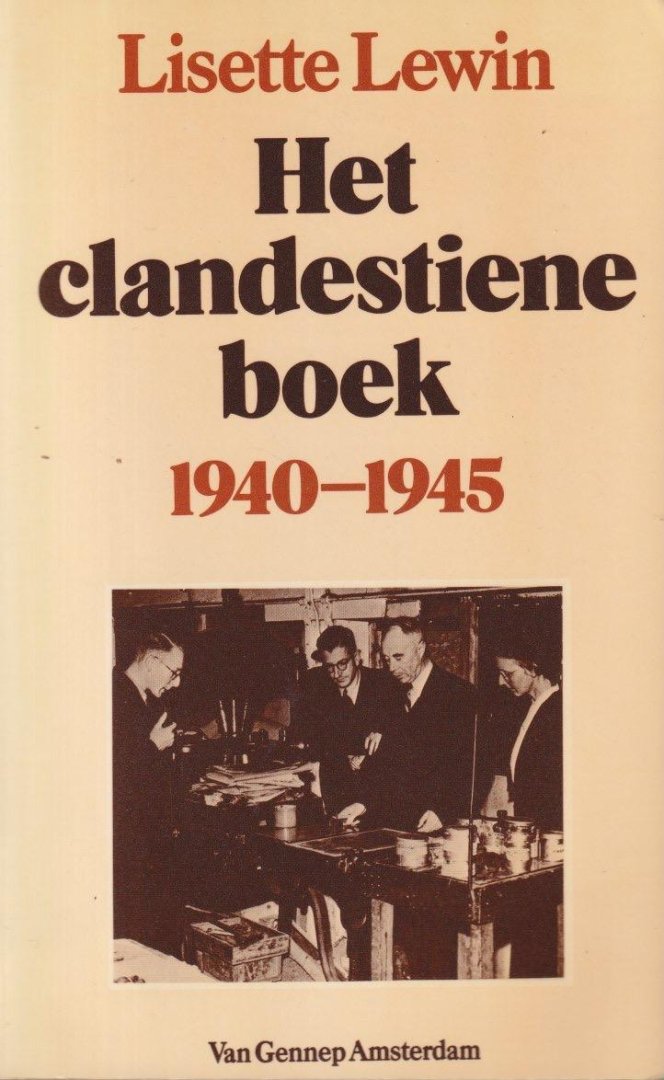 Lewin, Lisette - Het clandestiene boek, 1940-1945