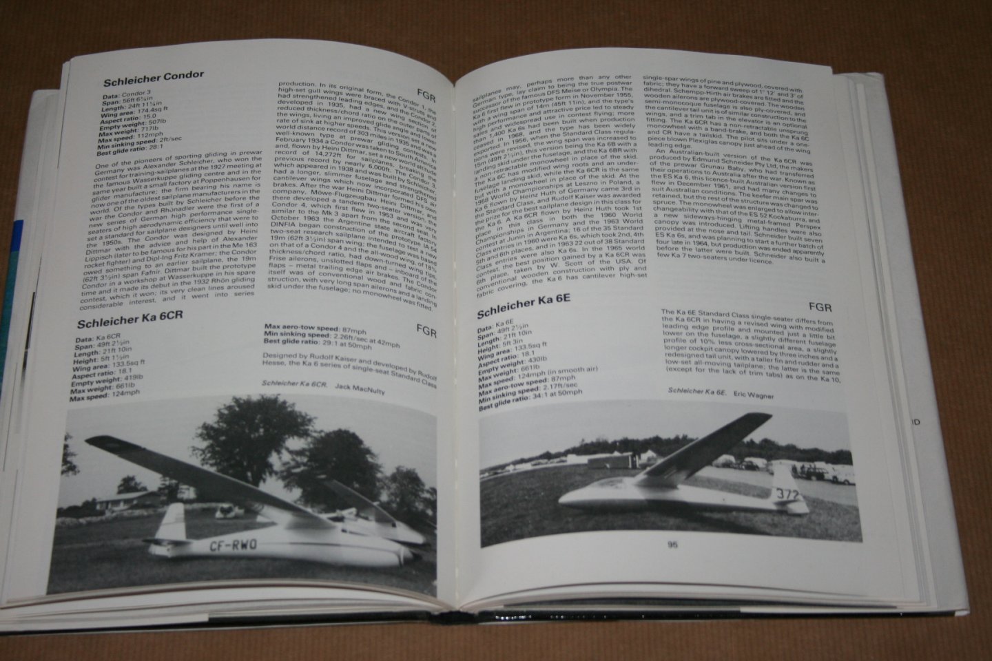 Michael Hardy - Gliders & Sailplaners of the world