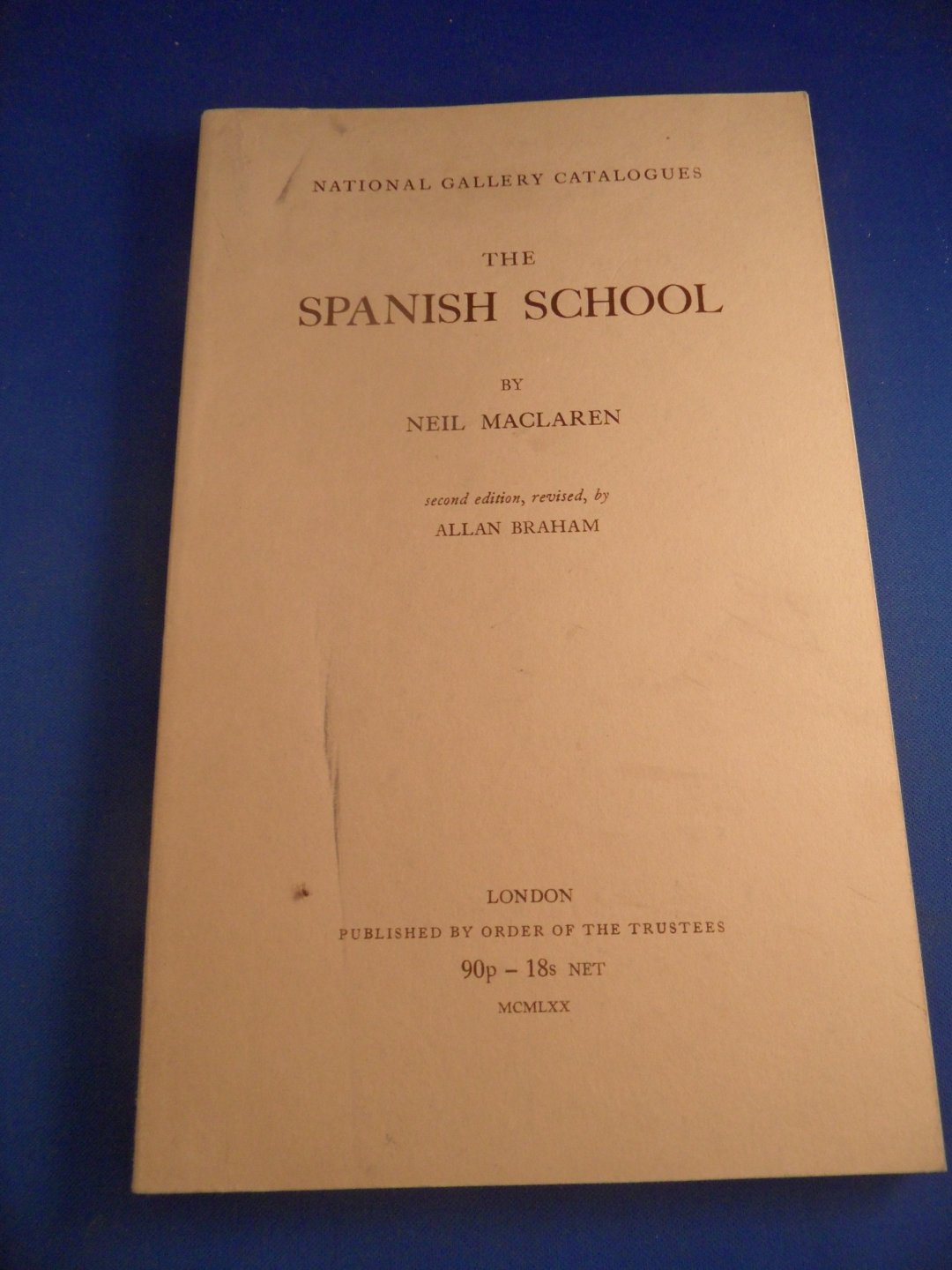 MacLaren, Neil - The Spanish school