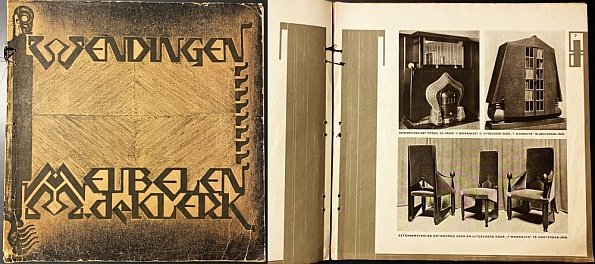 KLERK, Michel de - Wendingen. Meubelen M. de Klerk. (Jg. 7, no.10). (plus twee)