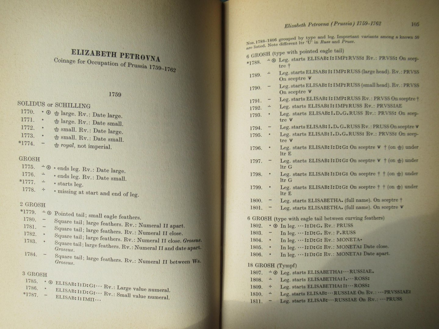 Severin, H.M. - The Silver Coinage of OImperial Russia 1682 - 1917