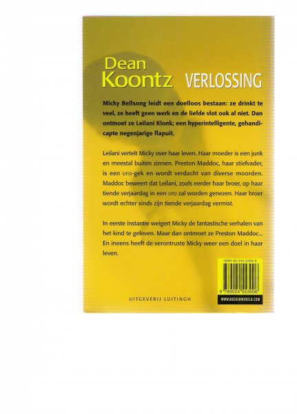 Koontz, D. - Verlossing