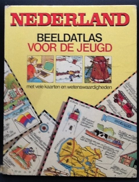Walter van Lotringen (illustraties) - Beeldatlas voor de jeugd     met vele kaarten en wetenswaardigheden