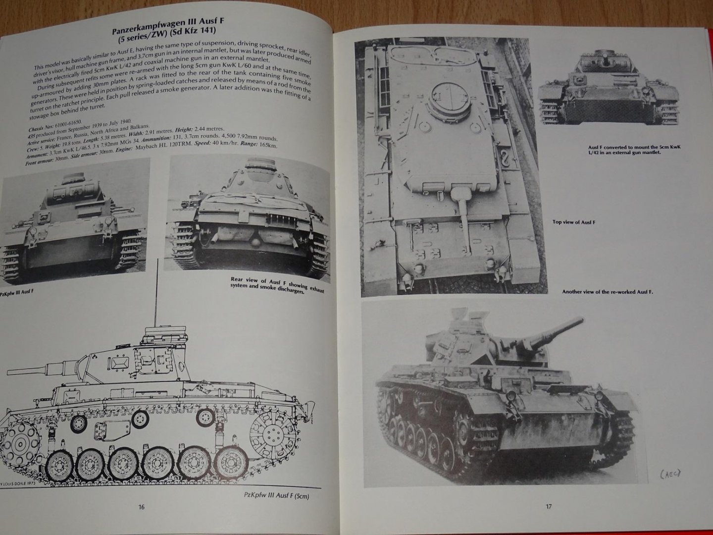 Chamberlain, P. & Doyle, H.L. - The Panzerkampfwagen III and IV Series and their Derivatives