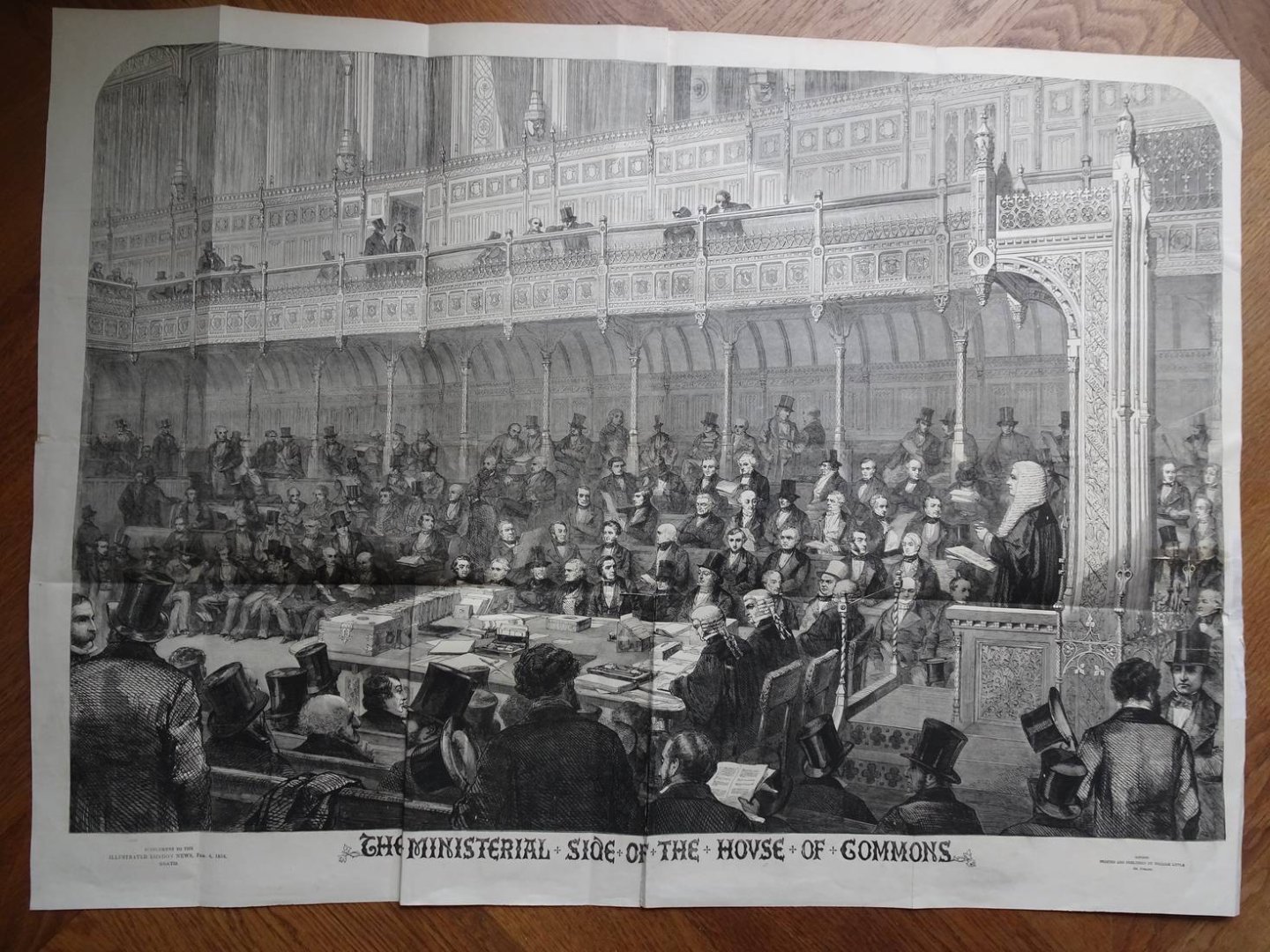 N.n.. - The ministerial side of The House of Common.