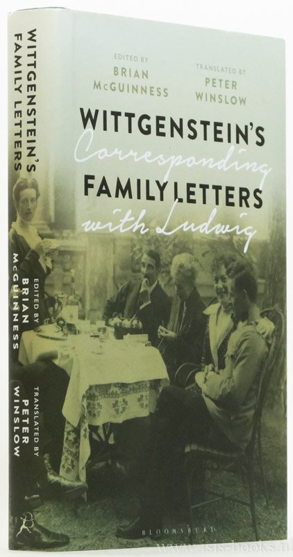 WITTGENSTEIN, L. - Wittgenstein's family letters. Corresponding with Ludwig. Edited with an introduction by Brian McGuinness. Translated by Peter Winslow.