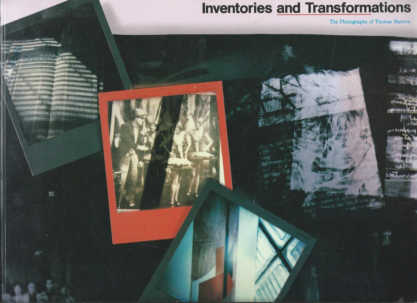 Gauss, Kathleen McCarthy - Inventories and transformation. The photographs of Thomas Barrow.
