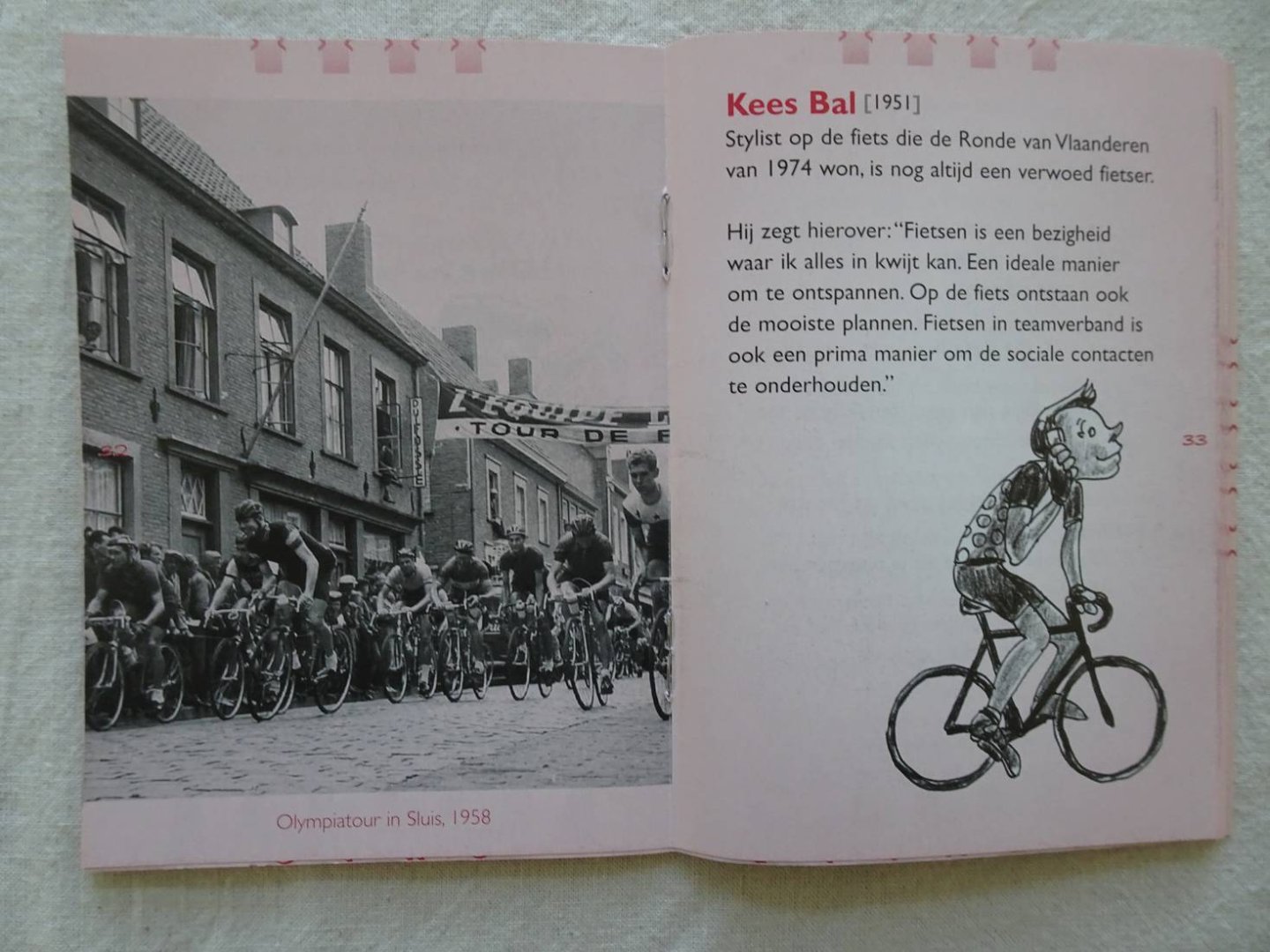Zwemer, Jan. - Is Jo d'r óók? Wielrennen op z'n Zeeuws/ Il ciclismo al Zelandese.