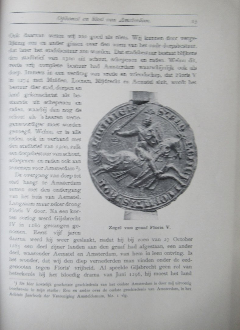 Brugmans, H.  Prof. Dr. - Opkomst en bloei van Amsterdam